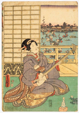 Iwai Kumesaburō III as Yamanaya Urazato