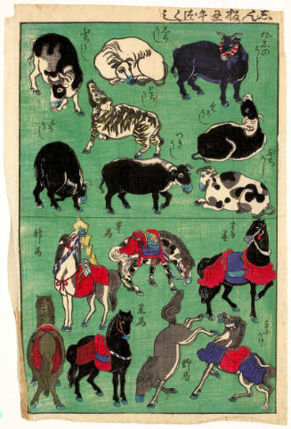 Depicting Cows and Horses