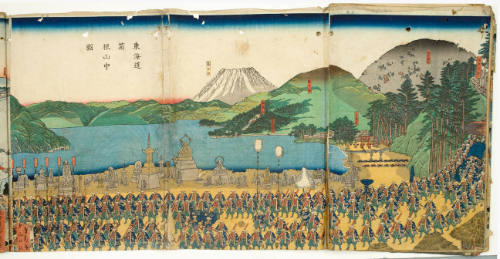 Mountains of Hakone on the Tōkaidō