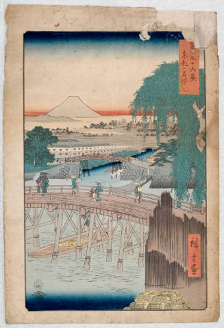 Ichikoku Bridge in the Eastern Capital (Study Collection)