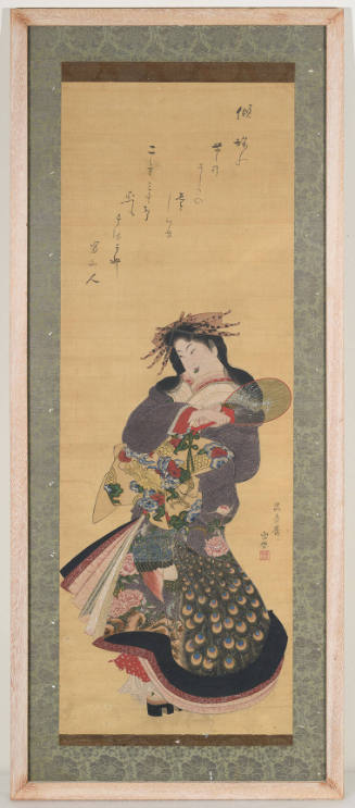 Standing Figure of a Courtesan