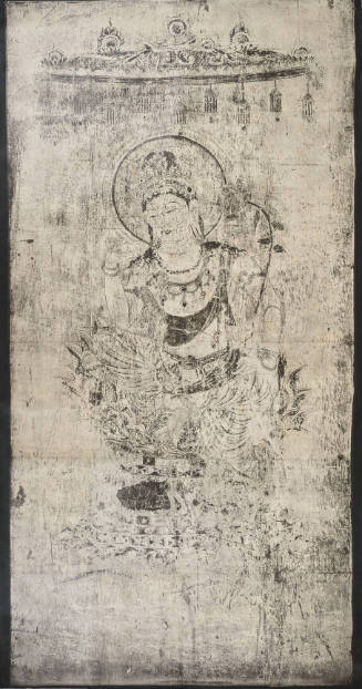 Wall Painting of Horyuji Temple — Bodhisattva in Reverie