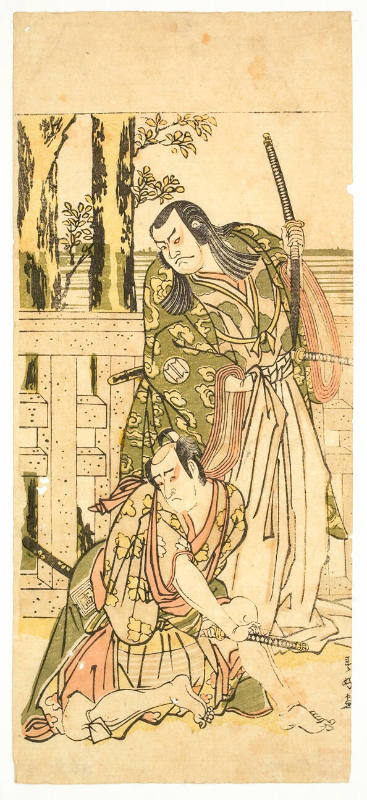 Sakata Hangorō III and Ichikawa Kōmazō II